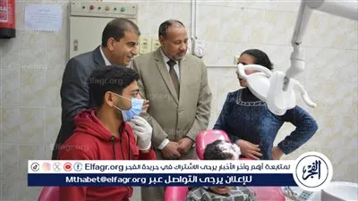 نائب رئيس جامعة الأزهر يتفقد العيادات الخارجية بكلية طب الأسنان بأسيوط 