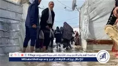عاجل- أمطار غزيرة تجرف خيام النازحين في غزة وتفاقم مأساة الشتاء