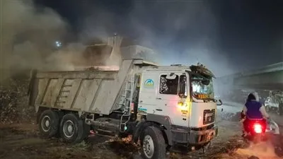 محافظة الجيزة: رفع 500 طن مخلفات من أرض المطحن بالمنيرة الغربية