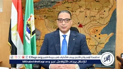 محافظ الفيوم يهنئ أبناء المحافظة بحلول العام الميلادي الجديد