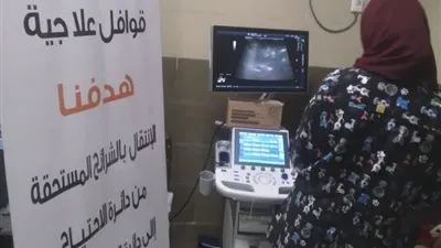 قافلتان طبيتان باسوانة لعلاج 366 مريضًا من غير القادرين بعدد من قرى 