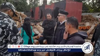 محافظ الإسماعيلية يتابع جهود إدارة شئون البيئة في تكثيف حملاتها الرقابية على مكامير الفحم الغير مرخصة