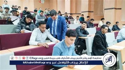 رئيس جامعة أسيوط التكنولوجية يتفقد امتحانات الفصل الدراسي الأول 