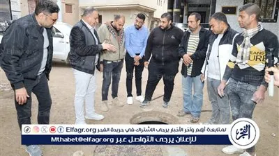 رئيس مياه الغربية يتفقد مشروعات «حياة كريمة» بزفتى
