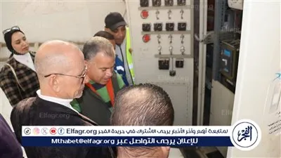 رئيس مياه الفيوم يتفقد محطات الصرف الصحي بأبشواي ويوسف الصديق