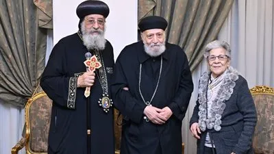 البابا تواضروس الثاني يلتقي القمص تادرس يعقوب