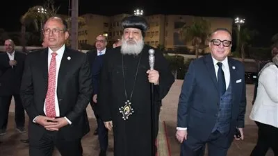 مشاركة كنسية في احتفالية اليوبيل الذهبي لجامعة حلوان