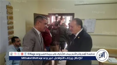 محافظ أسيوط يتفقد اللجان الانتخابية في إعادة انتخابات مجلس النواب بالدائرة الأولى بحى غرب 
