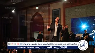 ليلة في حب مصر.. وائل جسار يشعل أجواء العام الجديد من قلب القاهرة (صور)