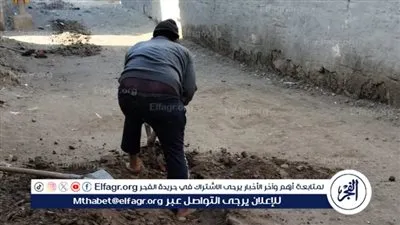 مياه الفيوم تستجيب فورًا لشكوى بقرية منية الحيط بمركز إطسا وتبدأ بتغيير خط مياه الشرب
