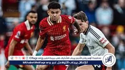 شاهد بالبث المباشر.. ليفربول في مهمة صعبة أمام فولهام دون محمد صلاح في الجولة 20 من الدوري الإنجليزي