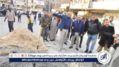 محافظ أسيوط يتفقد أعمال التطوير بميدان المجاهدين بحي غرب 