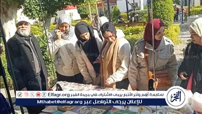 مكتبة مصر العامة بأسيوط تنظم معرضًا للمنتجات اليدوية والتراثية 