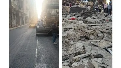 عقب 10 أيام من جولة محافظ الإسكندرية بمنطقة زعربانة بحي شرق.. الطرق تنهي ترميم الأجزاء المتهالكة بشارع الطيار