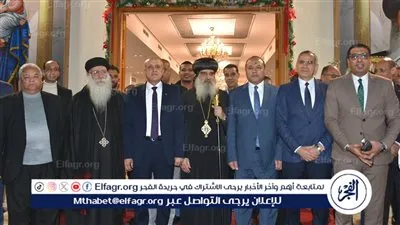 صور.. محافظ الأقصر يزور الكنائس ويهنئ الإخوة المسيحيين بعيد الميلاد المجيد