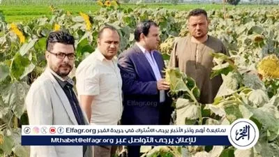 محافظ الفيوم يتابع جهود مديرية الزراعة في رفع الوعي وتحسين الإنتاج الزراعي والحيواني