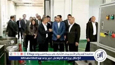 عاجل- رئيس الوزراء يفتتح مصنع 