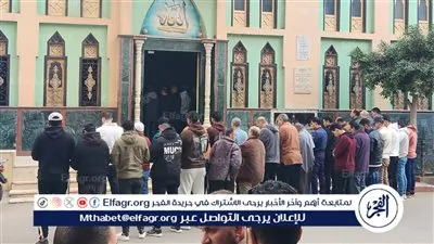 تشييع جثمان سيدة لحقت بزوجها بعد وفاته بـ 4 أيام من وفاته في البحيرة
