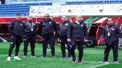 منتخب مصر يتفقد أرضية ملعب ابن بطوطة قبل مواجهة السنغال بنصف نهائي أمم إفريقيا