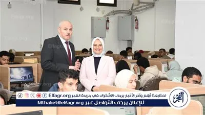 رئيس جامعة قناة السويس يتابع انتظام امتحانات كلية الطب البيطري والدراسات العليا 