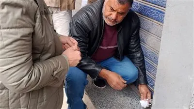 غلق المحلات المخالفة والغير مرخصة بالوحدة المحلية بالبتانون بالمنوفية