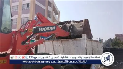 رفع 103 أطنان قمامة ومخلفات بمركز صدفا فى أسيوط 