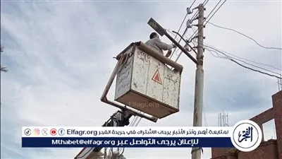 محافظ أسيوط: استمرار صيانة كشافات الإنارة ورفع كفاءة الإضاءة العامة بقرى مركز الفتح