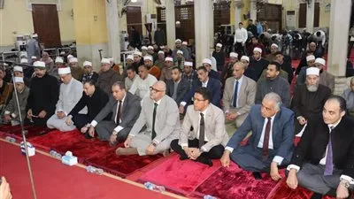 محافظ القليوبية يشهد احتفالية ذكرى الإسراء والمعراج بمسجد ناصر ببنها