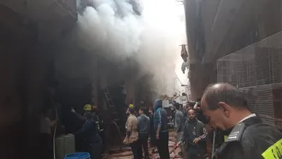 السيطرة على حريق داخل عقار سكني من 5 طوابق بطلعة المرج دون إصابات