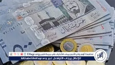 استقرار سعر الريال السعودي مقابل الجنيه المصري اليوم السبت 17 يناير 2026