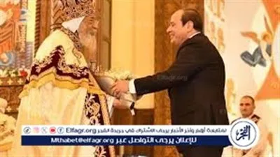 عاجل- الرئيس السيسي يطمئن على صحة البابا تواضروس بعد إجراء جراحة كلوية ناجحة