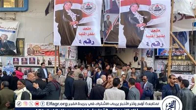 إقبال كثيف فى انتخابات نقابة المحامين الفرعية بمحافظة المنيا 