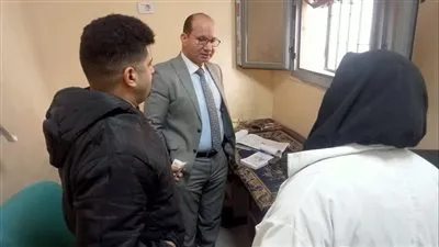 زيارة مفاجئة لوكيل وزارة صحة الدقهلية لمستشفى صدر المنصورة