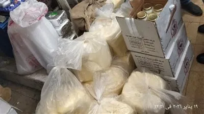 تموين الإسكندرية تضبط أكثر من نصف طن زبدة وسمن مجهولة المصدر