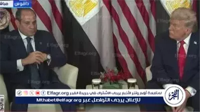 عاجل- السيسي يثمن مشاركة مصر في مجلس السلام بقيادة ترامب لدعم الاستقرار الإقليمي