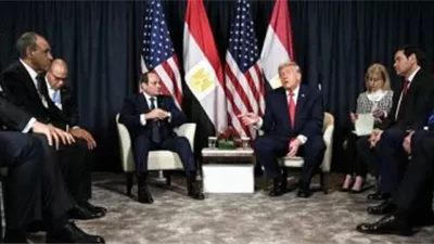 غزة وسد النهضة والعلاقات المصرية الأمريكية.. أبرز رسائل السيسي مع ترامب 