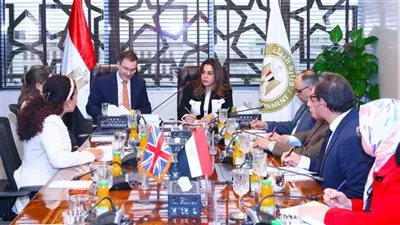 منال عوض تلتقى مع السفير البريطاني بالقاهرة لبحث سبل التعاون فى المشروعات المستقبلية 
