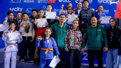 ناشئو سيتي كلوب يحصدون 17 ميدالية في بطولة الغردقة الدولية للجودو 