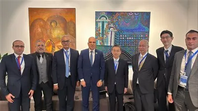 وزي الري يلتقي وفد اليابان شريك مصر في رئاسة الحوار التفاعلي الثالث للمياه