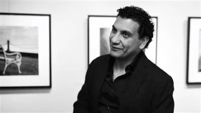 الفنان المصري روماني حافظ محاضرا في الدورة العاشرة من مهرجان إكسبوجر الدولي