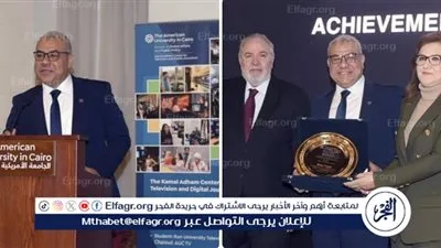 تكريم الكاتب الصحفي والإعلامي سمير عمر بحفل تخريج دفعة 2025/2026 بمركز كمال أدهم للصحافة التليفزيونية والرقمية 