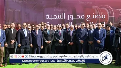 محافظ الإسماعيلية ورئيس اقتصادية قناة السويس يضعان حجر أساس مصنع 