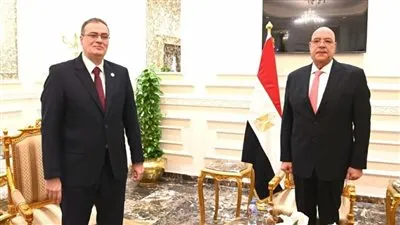 تفاصيل لقاء المستشار هشام بدوي مع رئيس الجهاز المركزي للتنظيم والإدارة