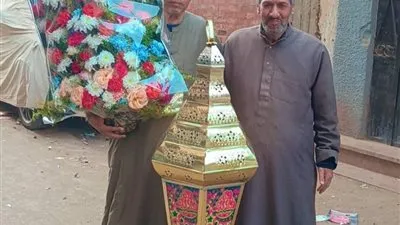 لفتة محبة من أقباط سندنهور خلال افتتاح مسجد العمري