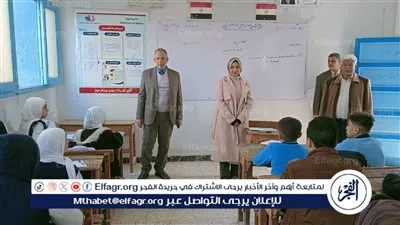 وكيل تعليم أسيوط يتفقد 8 مدارس بالبدارى فى أول أيام الفصل الدراسي الثاني 