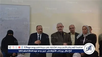 نائب رئيس جامعة الأزهر بأسيوط يتفقد انتظام الدراسة بكلية البنات الإسلامية 