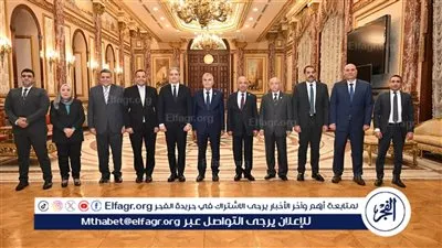 رئيس مجلس الشيوخ يستقبل نقيب الإعلاميين ووفد النقابة لتقديم التهنئة
