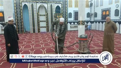 أوقاف الفيوم تواصل فعاليات حملة النظافة الموسعة بالمساجد استعدادًا لشهر رمضان المبارك