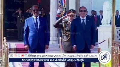 عاجل- الرئيس السيسي ونظيره الصومالي يؤكدان ضرورة تثبيت السلم والاستقرار في القرن الأفريقي