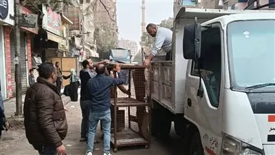 رفع 600 حالة اشغال..محافظة الجيزة تعيد الانضباط في شارع مستشفى الصدر بالعمرانية